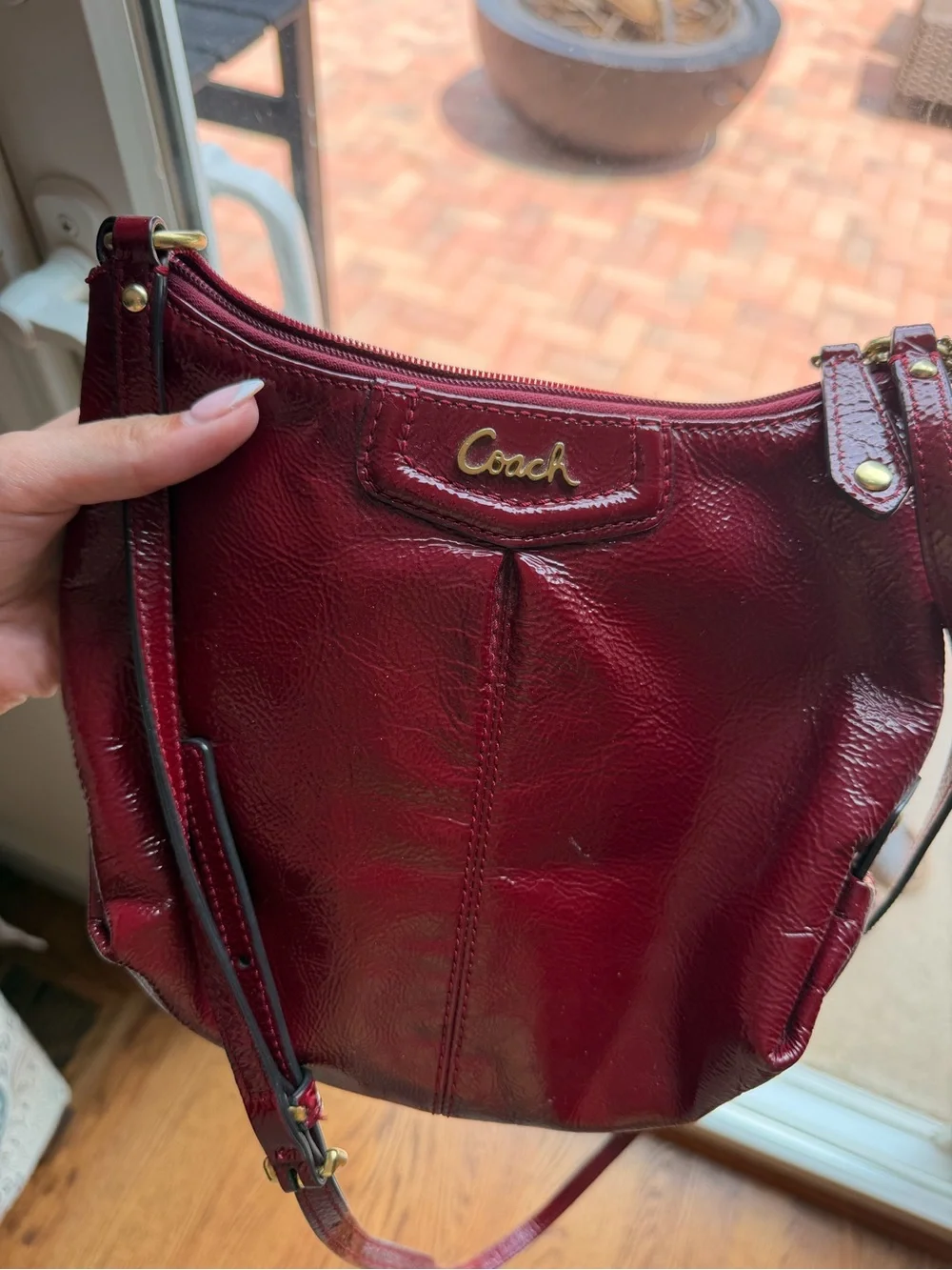 Coach compact crossbody